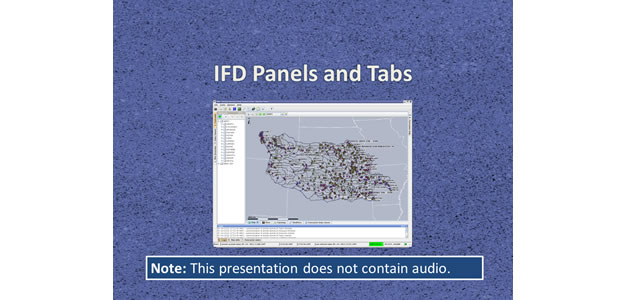 IFD Panels and Tabs
