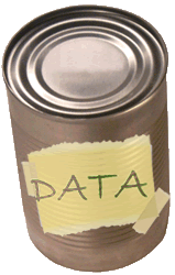 canned data