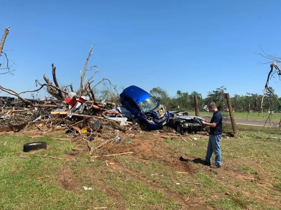 Image of total tornadoes in the CONUS and Puerto Rico and their EF-scale rating for all of 2024.